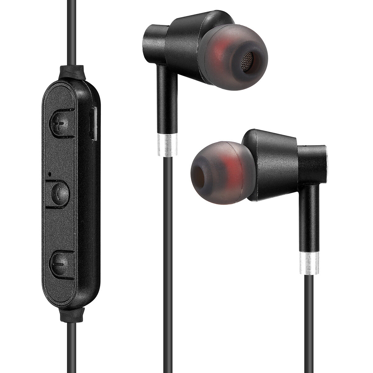 M7 Ultra-light Wireless Earphone Neckband Earhooks Magnetic Suction Headphones Fitness Sport Headset with Mic