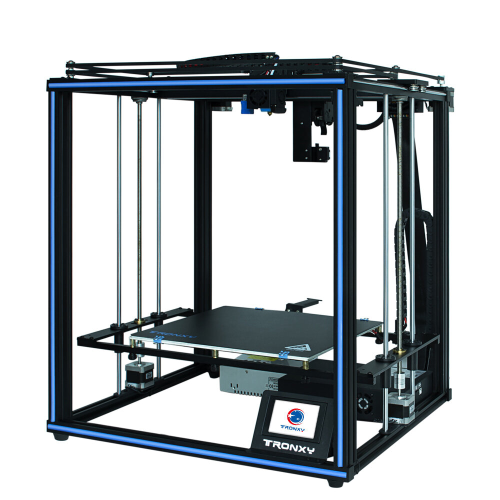 

[EU/US Direct]TRONXY® X5SA- PRO CoreXY Desktop DIY 3D Printer Kit 330*330*400 Print Size with OSG Dual-Axis/Titan Extrud