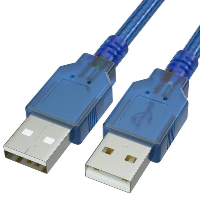 GCX USB Cable Male to Male Extension Cable Data Cable Core Wire USB2.0 Cable 1m 1.5m 3m for Hard Dis