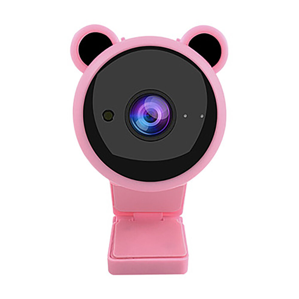 

RYM M62 1080P HD Симпатичная Panda Веб-камера 30FPS Встроенная Микрофон Plug and Play Web камера для ПК, ноутбука, видео