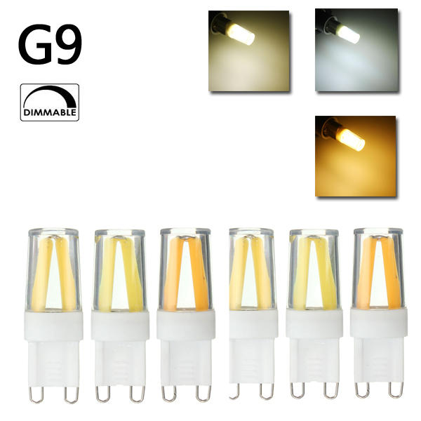 Mini Dimmab G9 LED Silicone Crystal COB Home Lighting 360 graden gloeilamp 110V