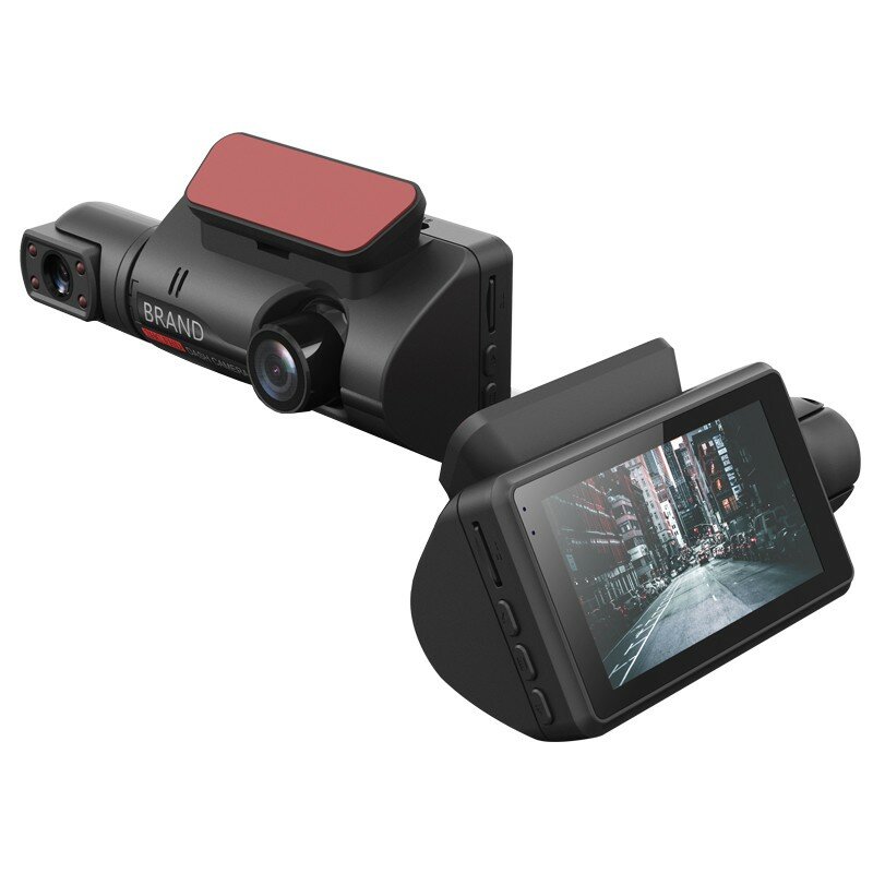 非ブランド FHD 1080P ナイトビジョン車の DVR カメラダッシュカムデュアルレコード隠しビデオレコーダーダッシュカメラ駐車監視 DashCam от Banggood WW