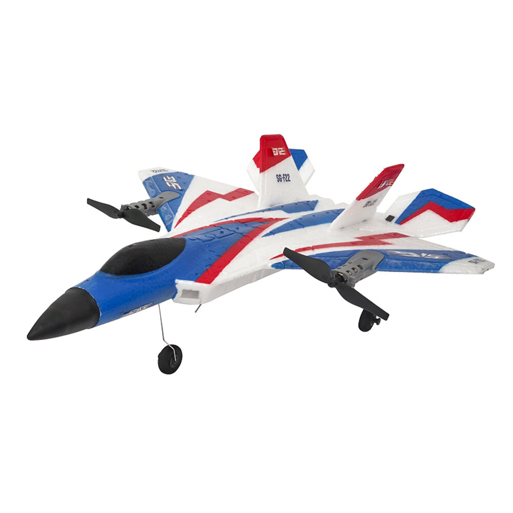 SG-F22 280mm Wingspan 2.4G 4CH 3D/6G Mode Switchable EPP 3D Aerobatic One-Key Roll RC Airplane Warbird Beginner RTF With