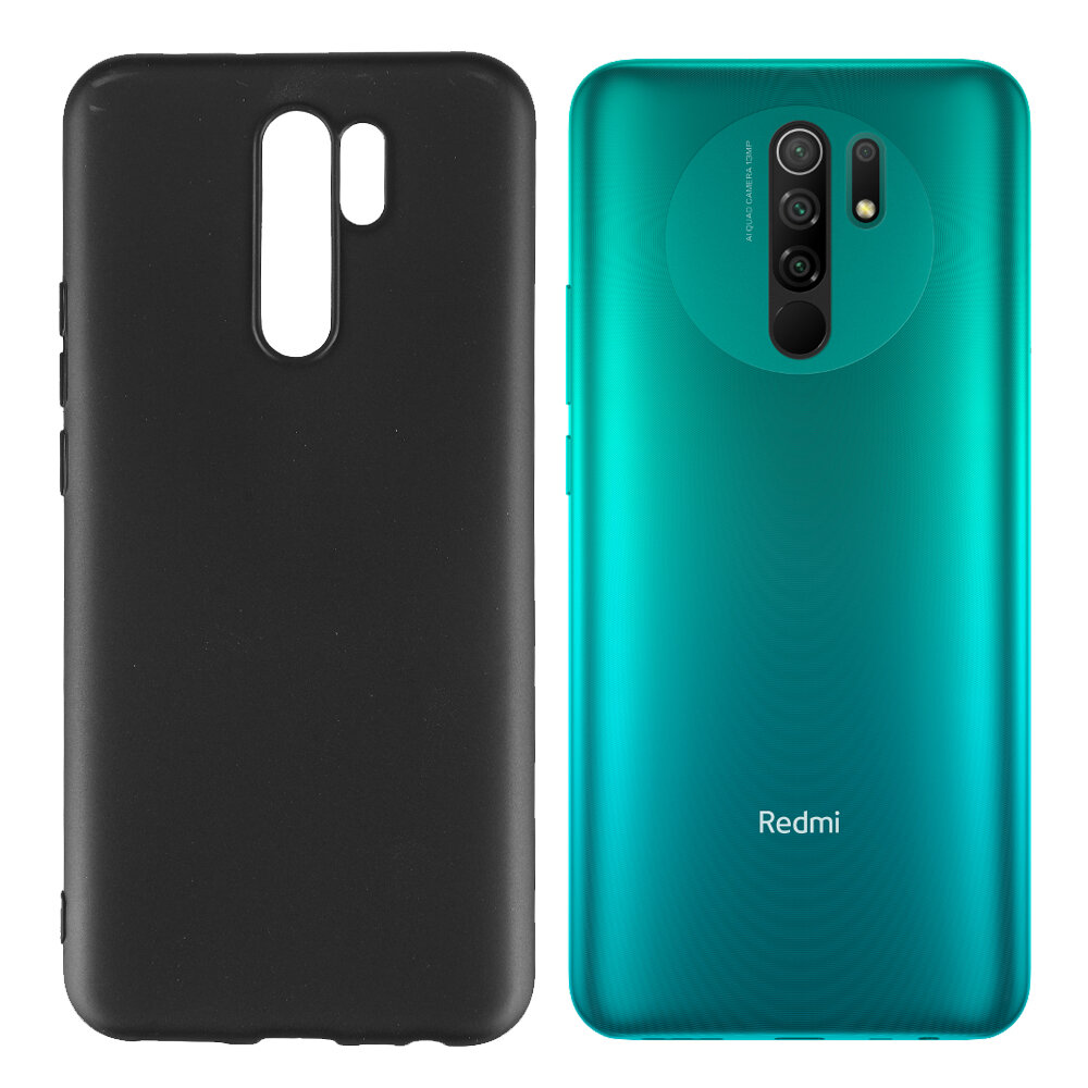 Bakeey Pudding Frosted Shockproof Ultra-thin Non-yellow Soft TPU Protective Case for Xiaomi Redmi 9 