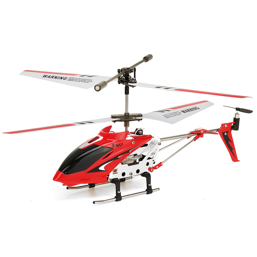 SIMA S107G 3CH Anti-colisão Anti-queda Infravermelho Mini Controle Remoto Helicóptero com brinquedos giroscópios RTF