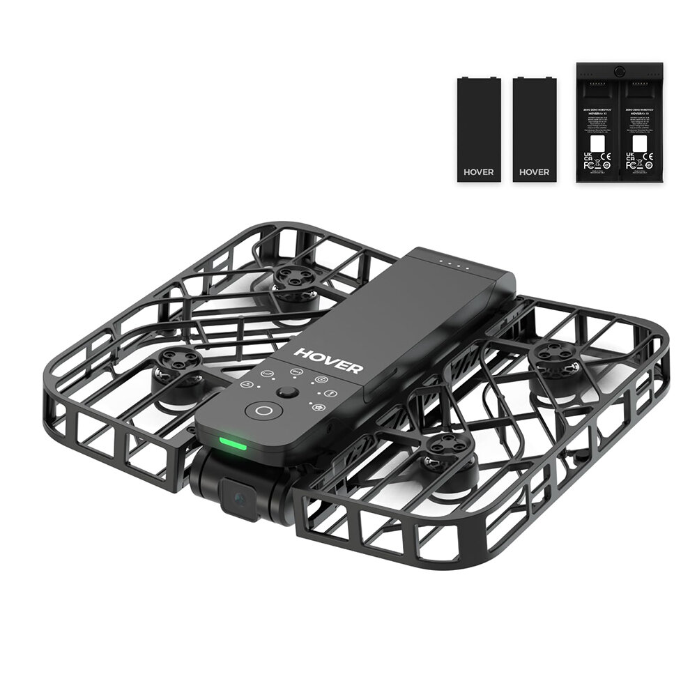 HoverAir X1 Airselfie 125g GPS 5G WiFi FPV 2.7K EIS Gimbal Camera Hover Follow Mode Foldable RC Drone Quadcopter