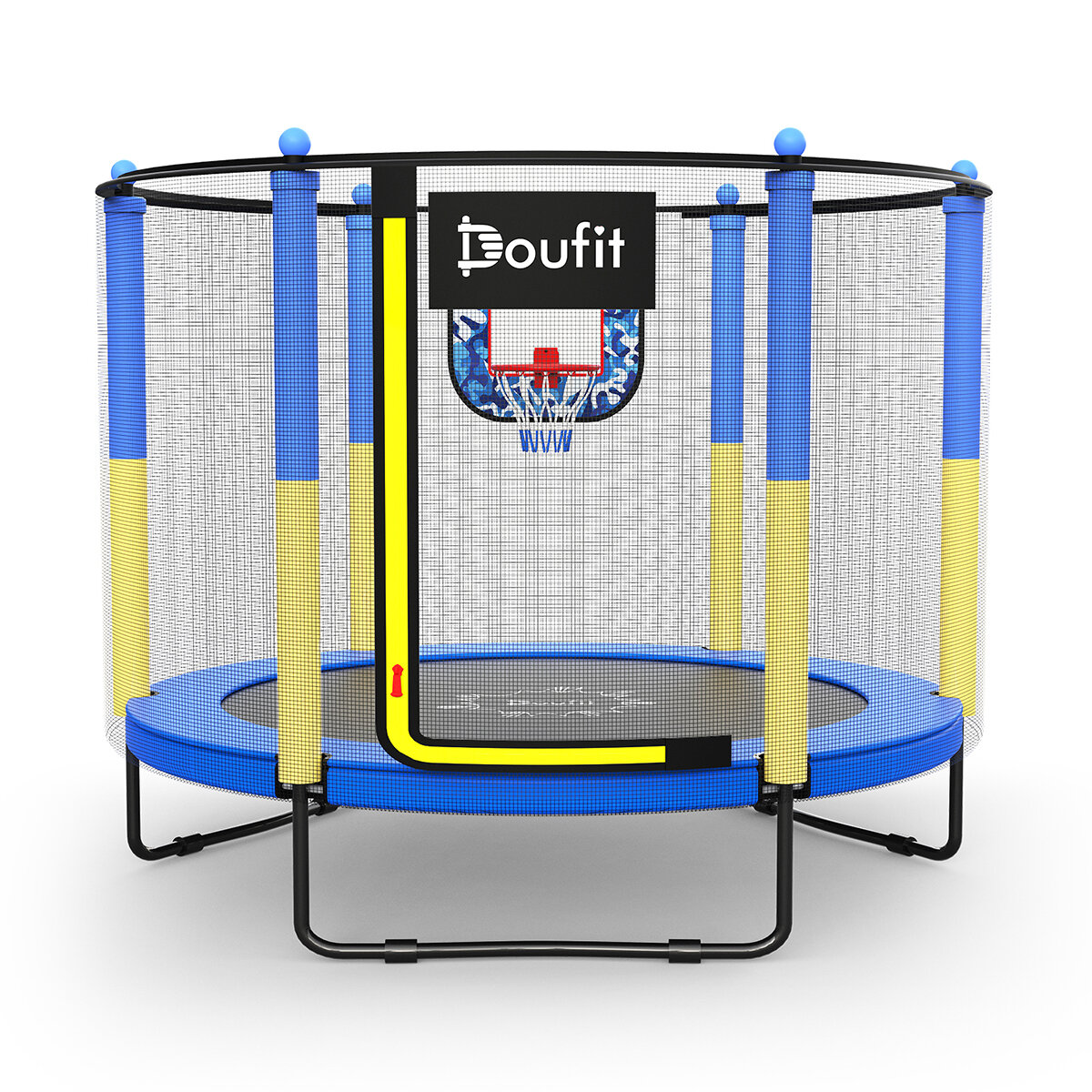 best price,doufit,5ft,trampoline,for,kids,150kg,eu,coupon,price,discount