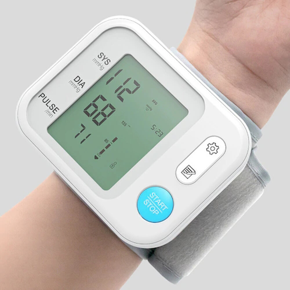 

BOXYM YK-BPA3 Electronic Wrist Blood Pressure Monitor Sphygmomanometer Tonometer Health Household Heart Rate Equipment f