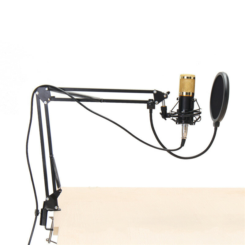 Vente Kit de microphone à condensateur BM800 pour l'enregistrement audio  professionnel en studio avec carte son Bluetooth V8X PRO multifonctionnelle  - Banggood Français Mobile-arrival notice