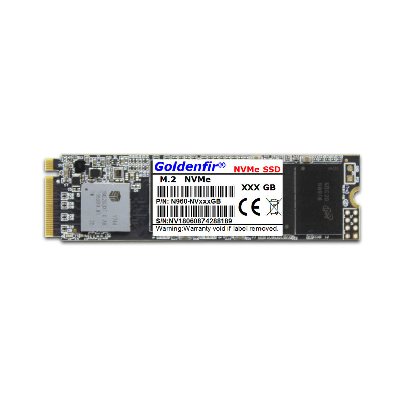 Goldenfir M.2 NVMe PCIe SSD 2280 Solid Stat Drive Internal Hard Disk for Laptop Desktop 128G 256G 512G 1TB