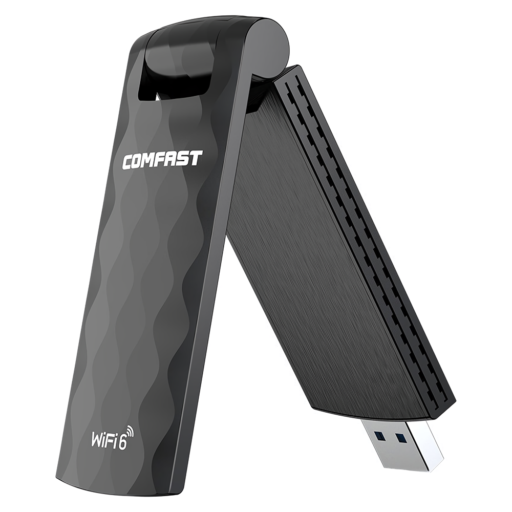 Comfast 1800M WiFi 6 draadloze netwerkkaart USB3.0 WiFi-adapter Dual Band 5G WiFi-ontvangerzender 95