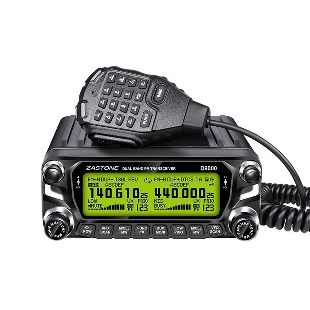 Zastone D9000 radiozendontvanger 512 kanalen Ham 50W 136-174 MHz 400-520 MHz Car Walkie Talkie mobie