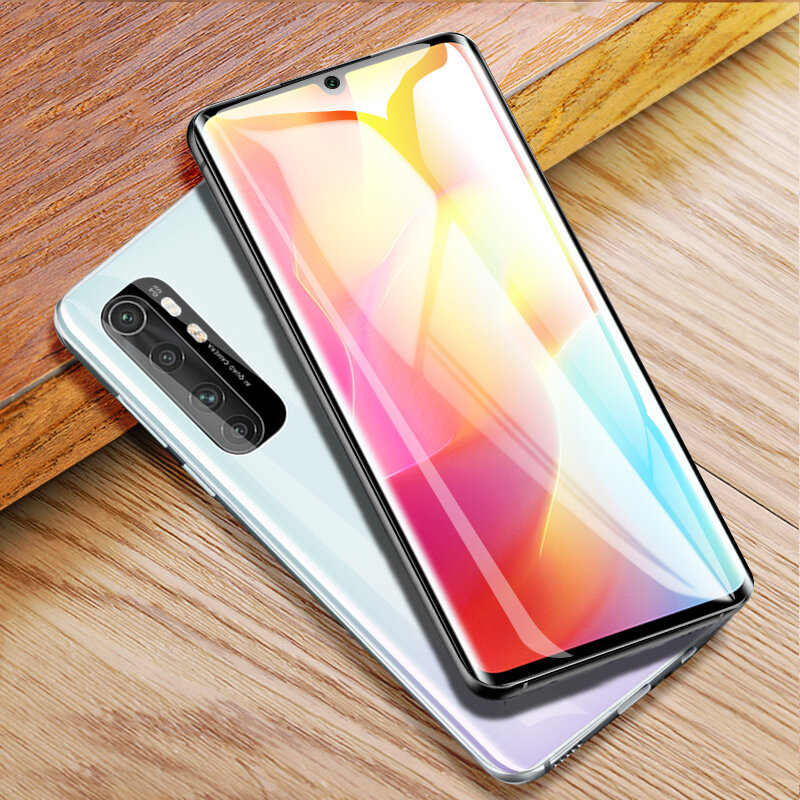

Bakeey 5D Curved Edge 9H Anti-Explosion Full Coverage Tempered Glass Screen Protector for Xiaomi Mi Note 10 Lite Non-ori