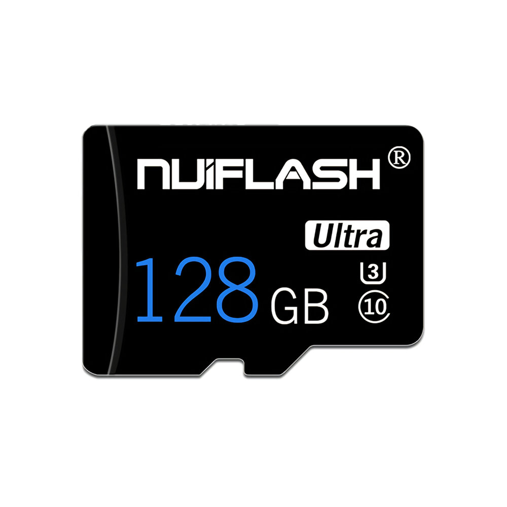 ذاكرة NUIFLASH بطاقة 32GB/64GB/128 جيجابايت C10 عالية السرعة TF بطاقة MP4 تخزين بيانات MP3 لأمان مسجل قيادة السيارة مراق