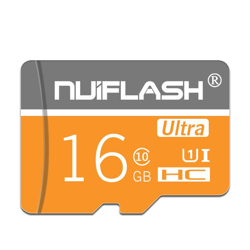 Nuiflash NF-TF 04 C10 Memory بطاقة 16GB 32GB 64GB 128GB TF بطاقة Storage Data بطاقة for هاتف الة تصوير