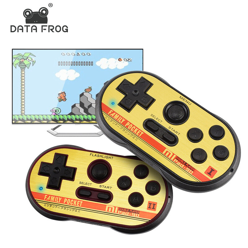 

DATA FROG FC 8 Bit Built-in 260 Classic Games Mini TV Game Console Handheld Game Players Support TV Output