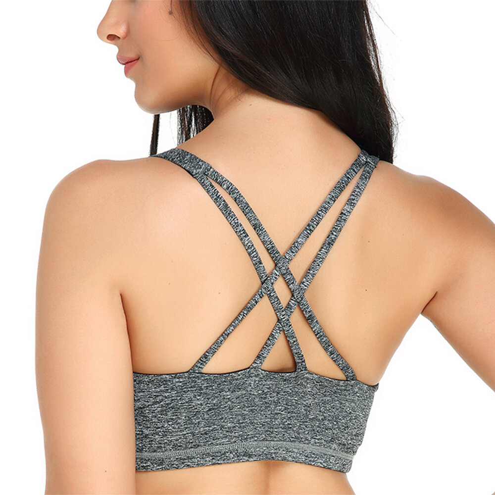 Epic deal Criss-Cross Back Padded Strappy Sports Bras