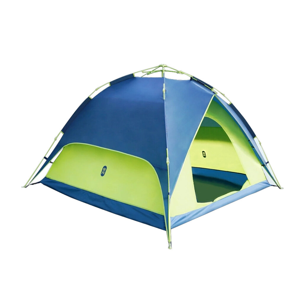 ZENPH 2-4 személyes teljesen automatikus sátor kettős réteg vízálló UV-UPF50   tengerparti napernyő szabadtéri kemping 