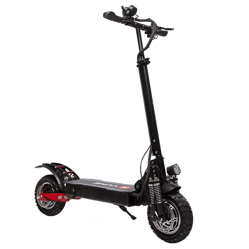 

YUME YM-D5 52V 2400W Dual Motor 23.4Ah Folding Electric Scooter 10inch Vacuum Road Tires 65-70km/h Top Speed 80km Range