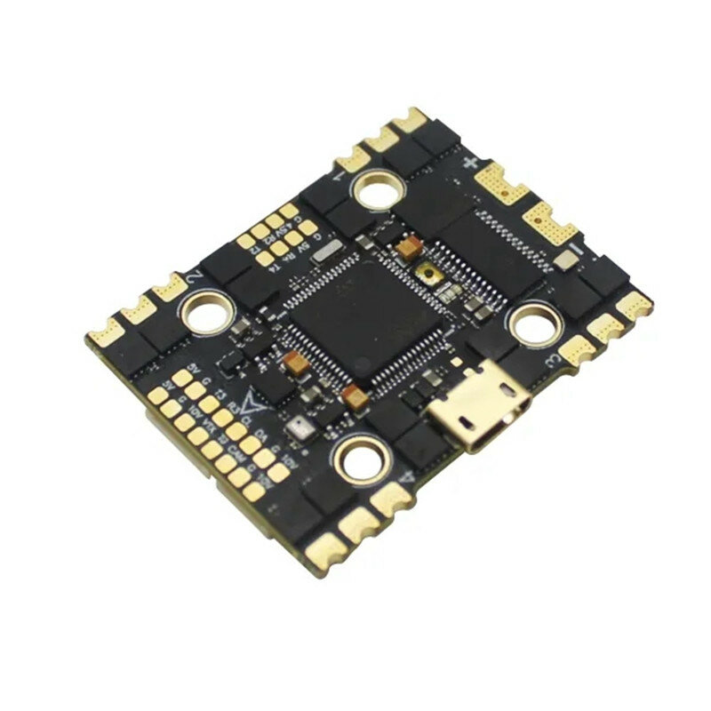 20*20mm HAKRC F7220 40A 2-6S Flight Controller AIO BL_32 w/ 5V/3A 10V 2.5A BEC for FPV Racing RC Drone