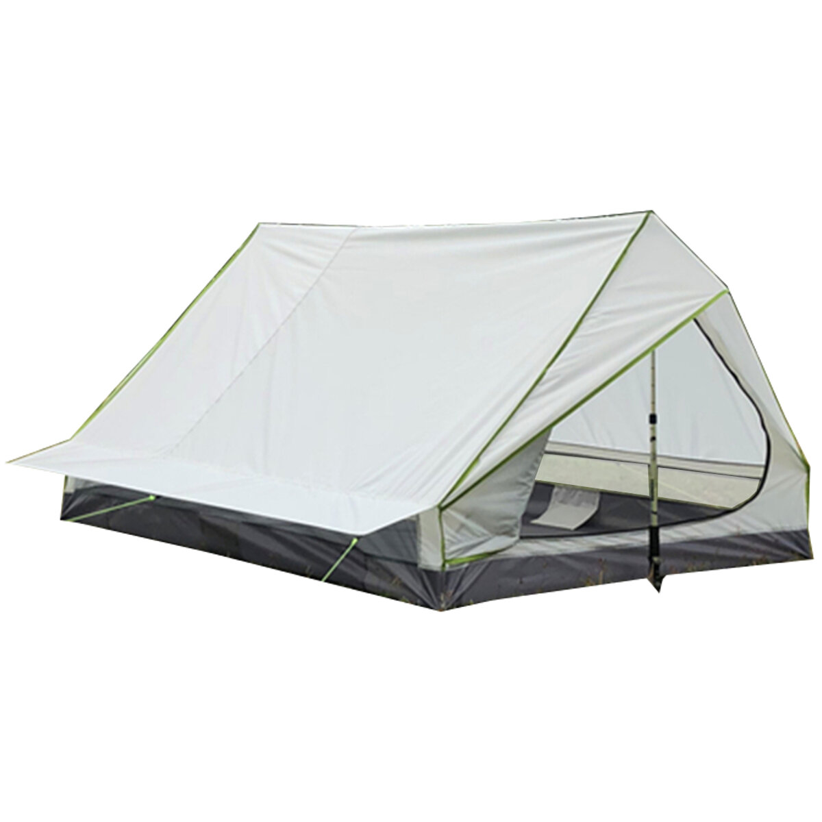 屋外超軽量バックパッキングテントポールレスポータブルA型防水＆日焼け止めテントキャンプ用品