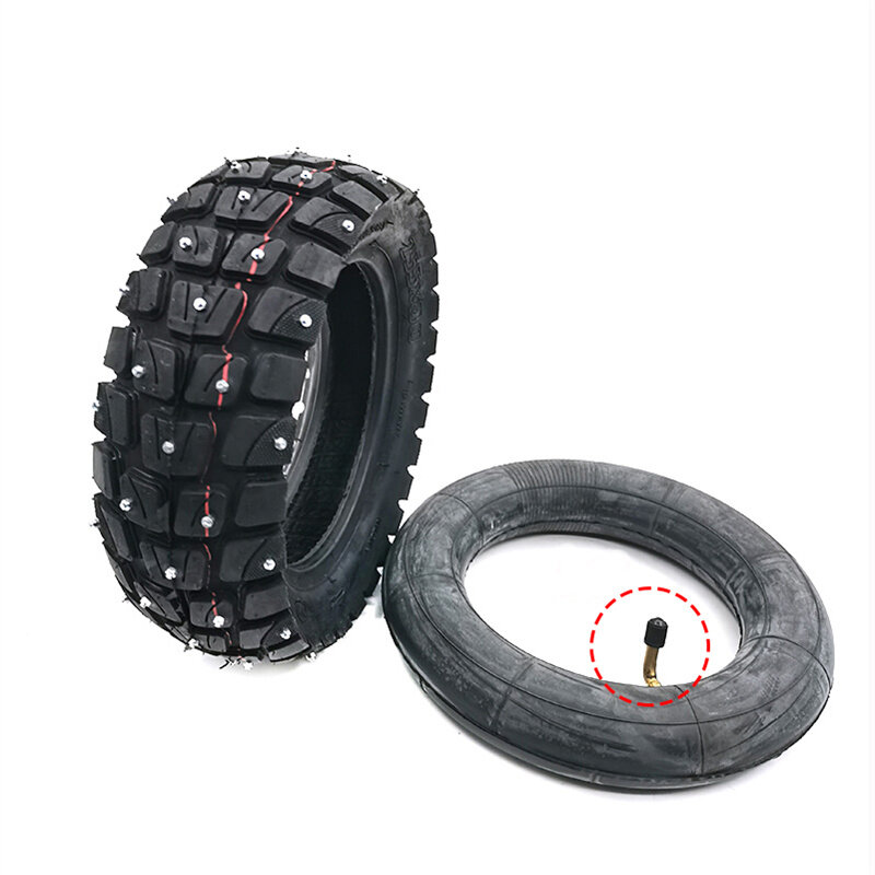 

10x3.0 80/65-6 Off Road Tire 10 Inch Electric Scooter Winter Snow Tire Studded Stud 255*80 For Zero 10x Dualtron KuGoo M