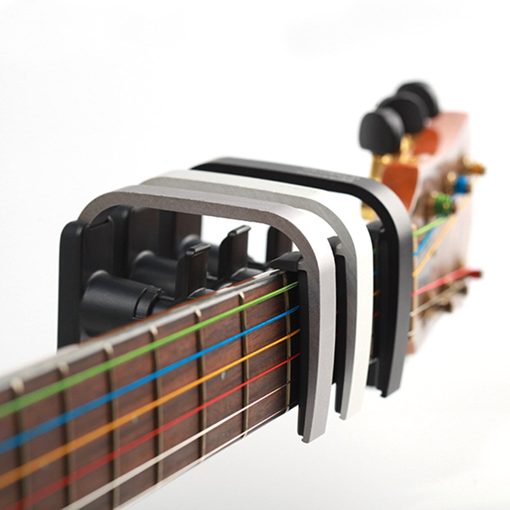 Meideal CK20 Guitar Capo Quick Change Key Guitar Capo Tuner for Electric Guitar Parts Bass Ukulele Accessories