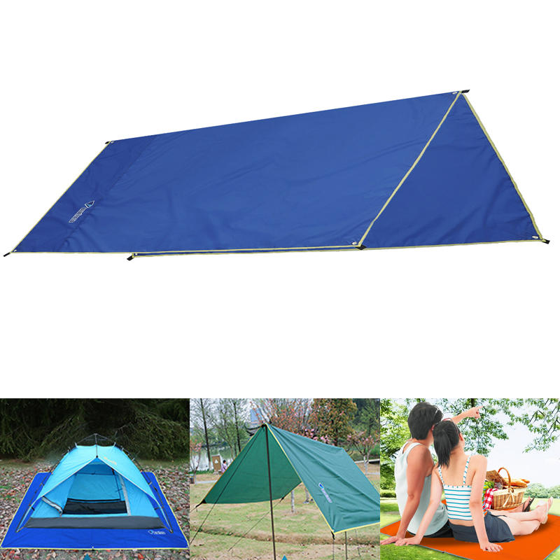 Többfunkciós piknikszőnyeg 3 az 1-ben, vízálló, kempingezéshez, sátrakhoz, napvédő szövetekhez