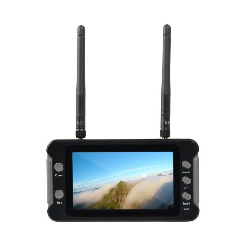 best price,foxeer,inch,800x480,fpv,monitor,5.8g,40ch,discount