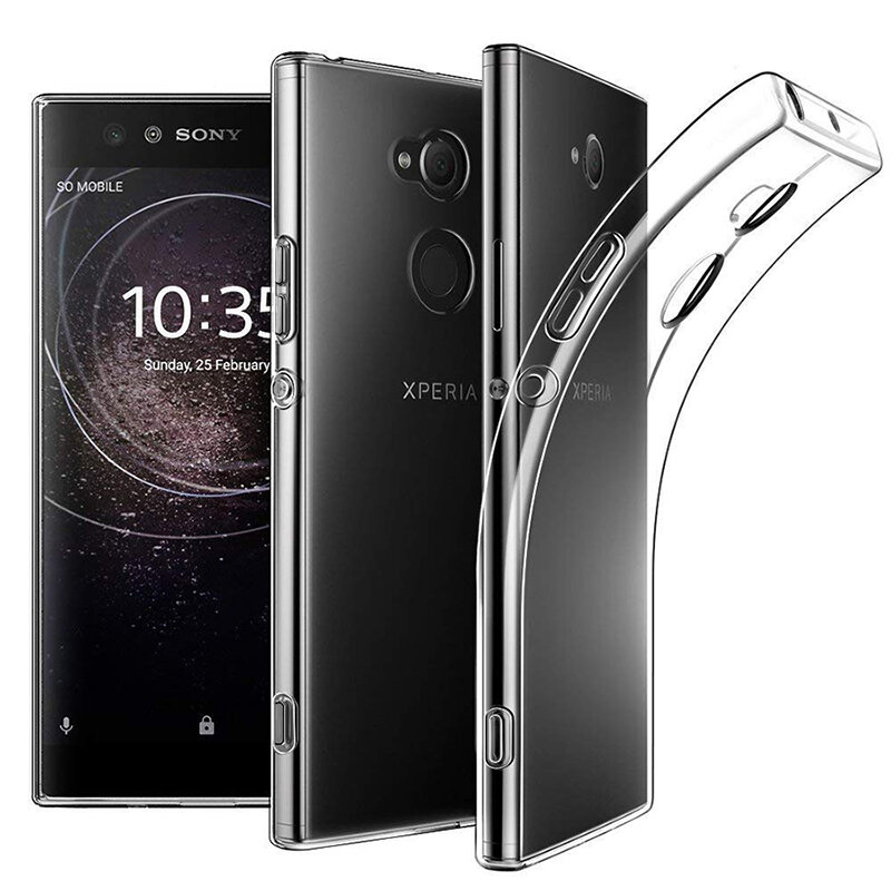 BAKEEY Transparent Ultra-thin Soft TPU Protective Case For Sony Xperia L2