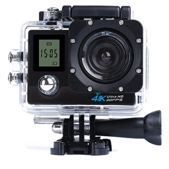 

4K WiFi Sports Camera With Display 1080P 2.0 LCD HD 30m Waterproof DV Video Sport Extreme Go Pro Mini Recorder