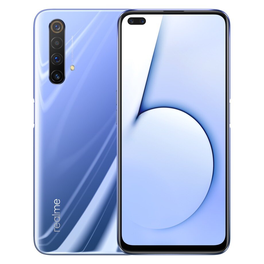 

Realme X50 5G CN Version 6.57 inch FHD+ 120Hz Refresh Rate NFC Android 10.0 4200mAh 64MP Quad Rear Cameras 6GB 64GB Snap
