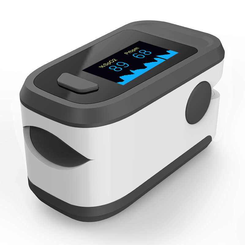 LED Fingertip SpO2 Pulse Oximeter Portable Blood Oxygen Saturation Monitor Heart Rate