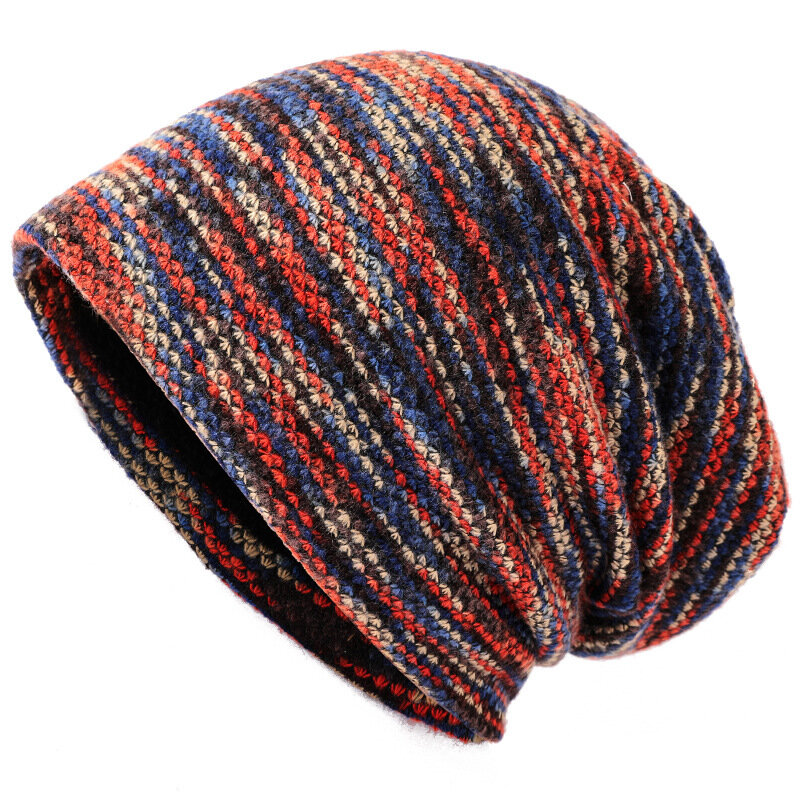 Bonnet tricoté TENGOO avec doublure en velours, chaud, style hip hop, chapeaux de pêcheur pour les activités en plein air comme le cyclisme, la pêche, la randonnée et les voyages.