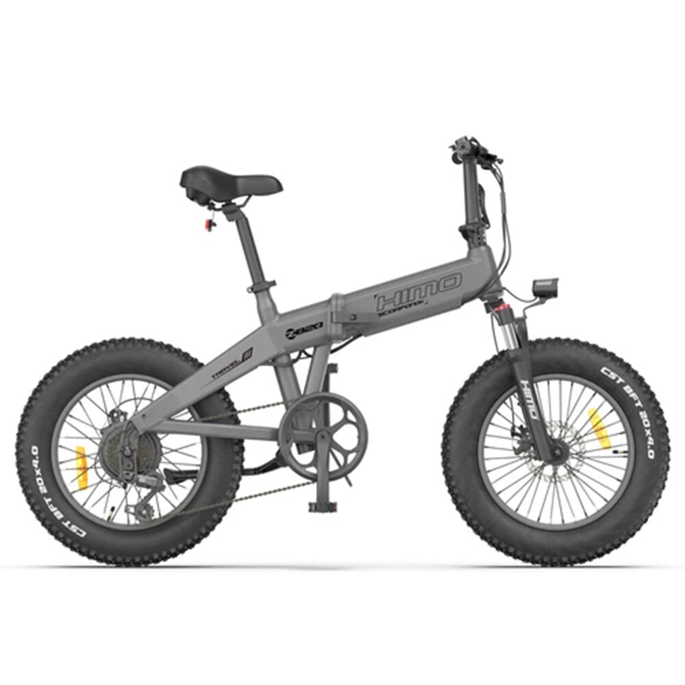 [EU Direct]HIMO ZB20 250W 48V 10Ah 20*4.0 Inch Fat Tire Electric Bicycle 25km/h Max Speed 80KM Mileage Range 100KG Max L