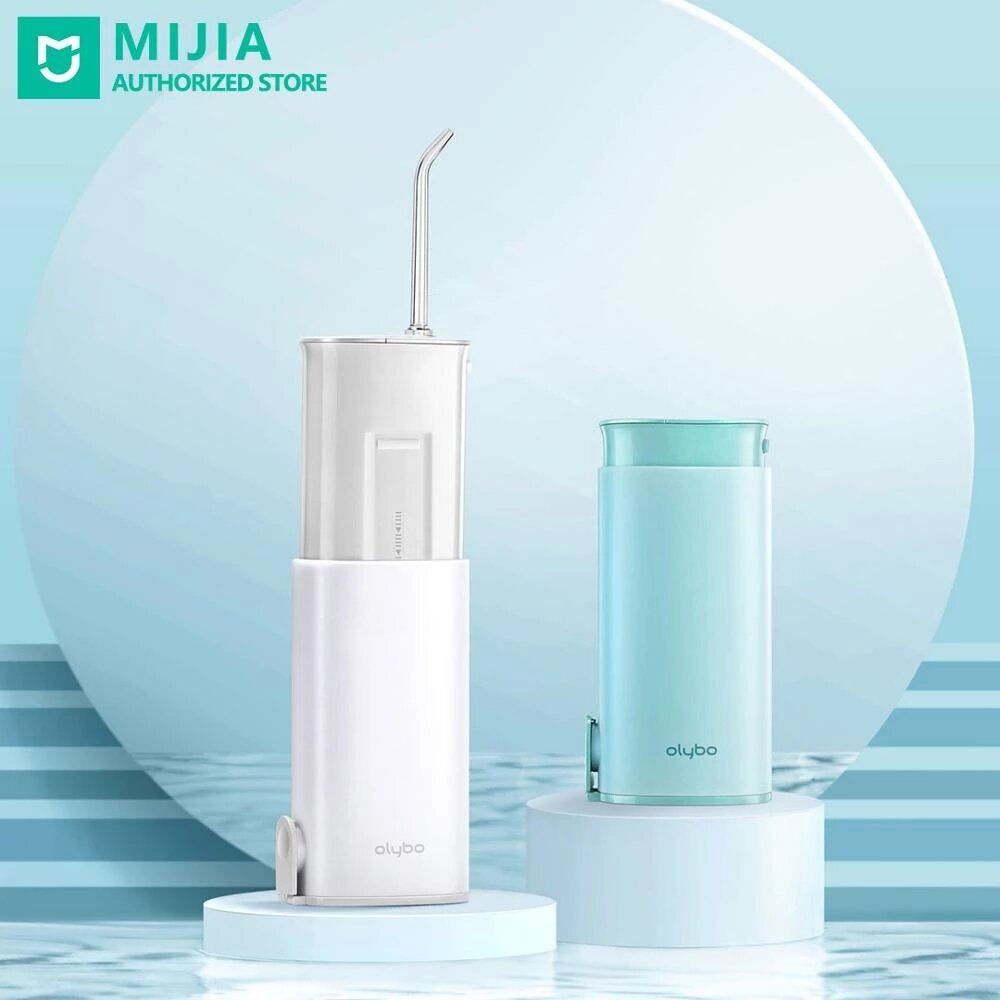 

Xiaomi Olybo WL8 Portable Oral Irrigator Dental Pulse Water Flosser Waterproof USB Rechargeable With Water Tank for Oral