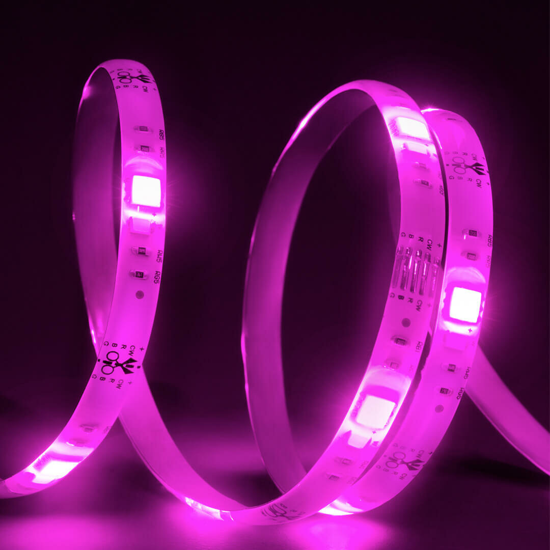 

Zeeray 1M Extension Version WiFi RGB Color & White Light Strip Support Mi Smart Eco-System Works With Mijia Google Assis