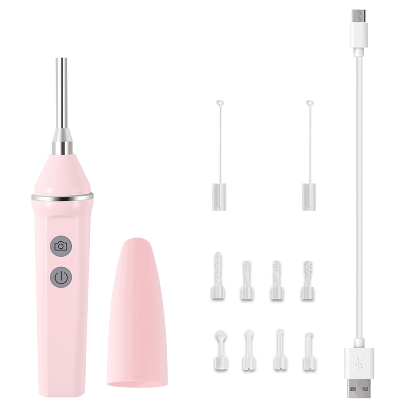 Bakeey Visual Ear Spoon 3.9MM 500W HD WiFi All-In-One Ear Cleaner Otoscope 6LED Adjustable IP67 400m