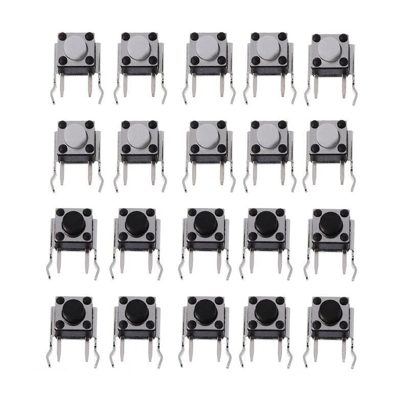 10Pcs/Pack Replacement Repair Parts LB RB Switch Bumper Joystick Button for Xbox 360/One/Series X Controller