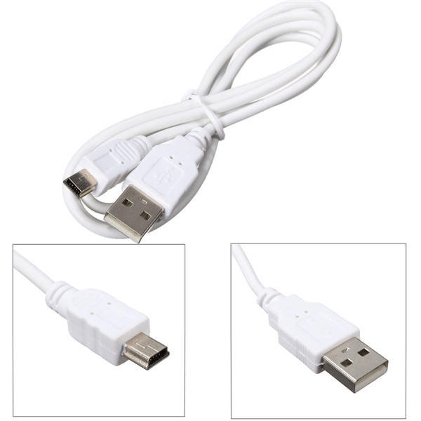 USB 2.0 A Male naar Mini 5 Pin B Data opladen Netsnoer Adapter Camerakabel