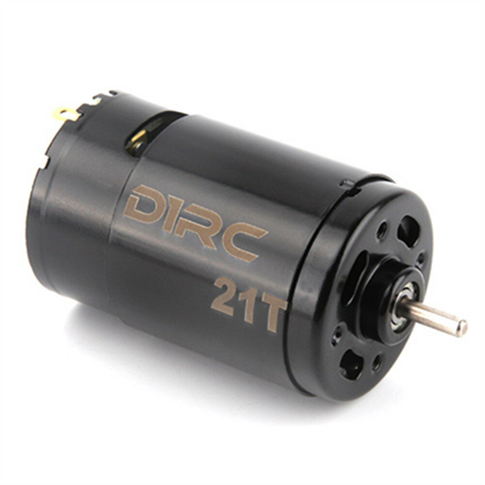 D1RC 550 21T 29T Brushed Motor Shaft 3.175mm Built-in Cooling Fan for 1/8 1/10 Rc Car Parts