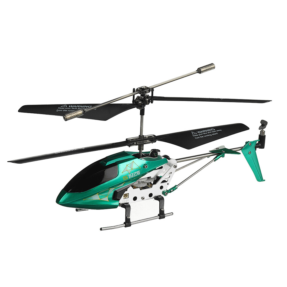 SYMA S107E 2.4G 3.5CH Alloy Helicopter Anti-Collision Anti-Fall Electric Helicopter Toys for Kids