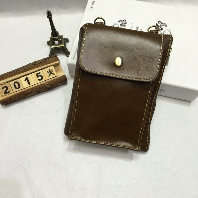 PU dames vintage mini telefoontas crossbody tas voor iPhone 7/7 Plus Samsung S6 Edge