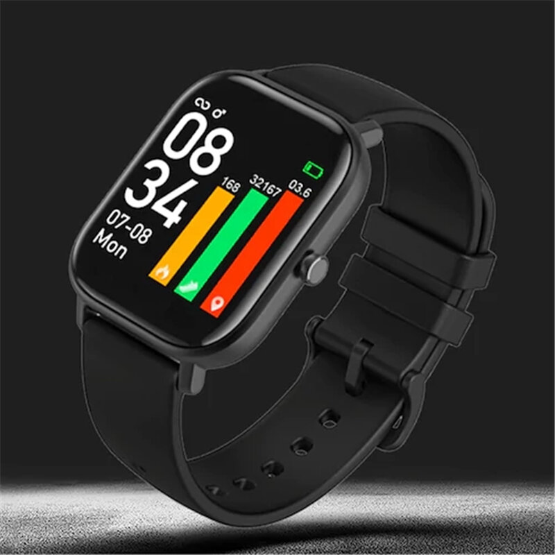 

[bluetooth Call] Bakeey T9 1.54inch Full-Touch Screen Heart Rate Blood Pressure Monitor Multi-Sports Modes Music Control
