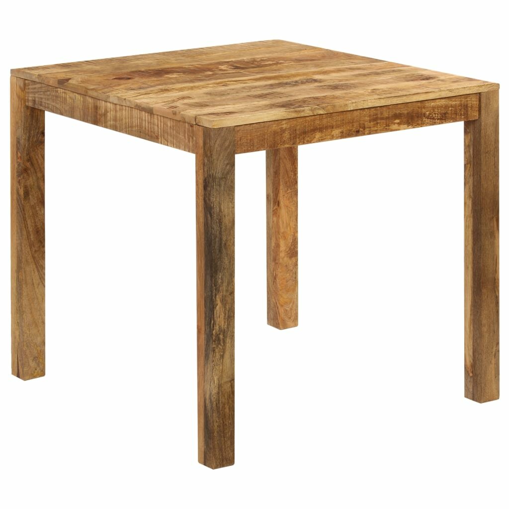 

Dining Table Solid Mango Wood 32.3"x31.5"x29.9