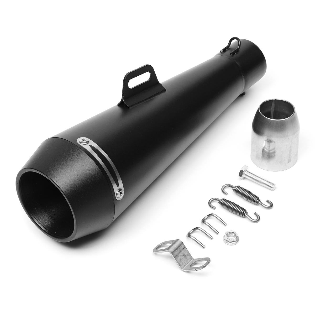51mm Universal Motorcycle Bike Exhaust system Tail tube Exhaust Muffler Pipe