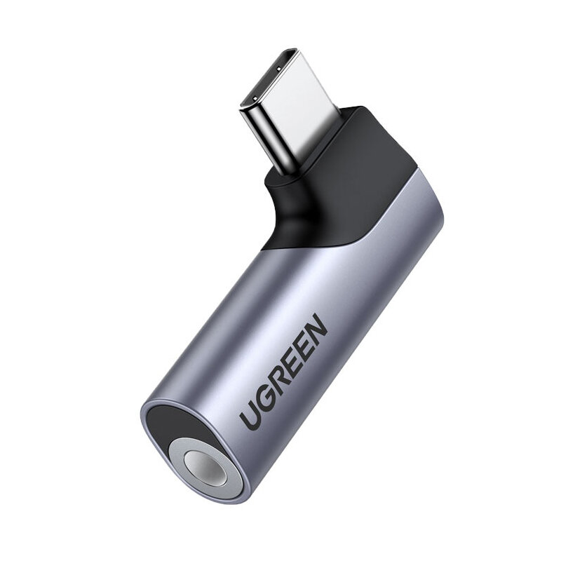 

UGREEN 80384 Аудиоадаптер USB-C на 3,5 мм USB Type-C Aux DAC Наушник Адаптер микрофонного разъема для Samsung Galaxy S23