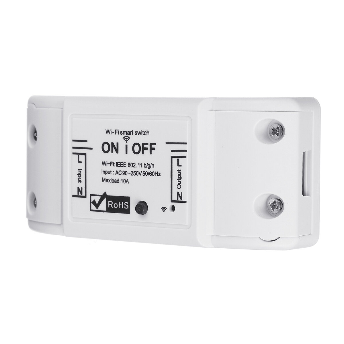 10A 2200W Wifi Smart Switch Compatibel met Amazon Alexa & voor Google Home Timer