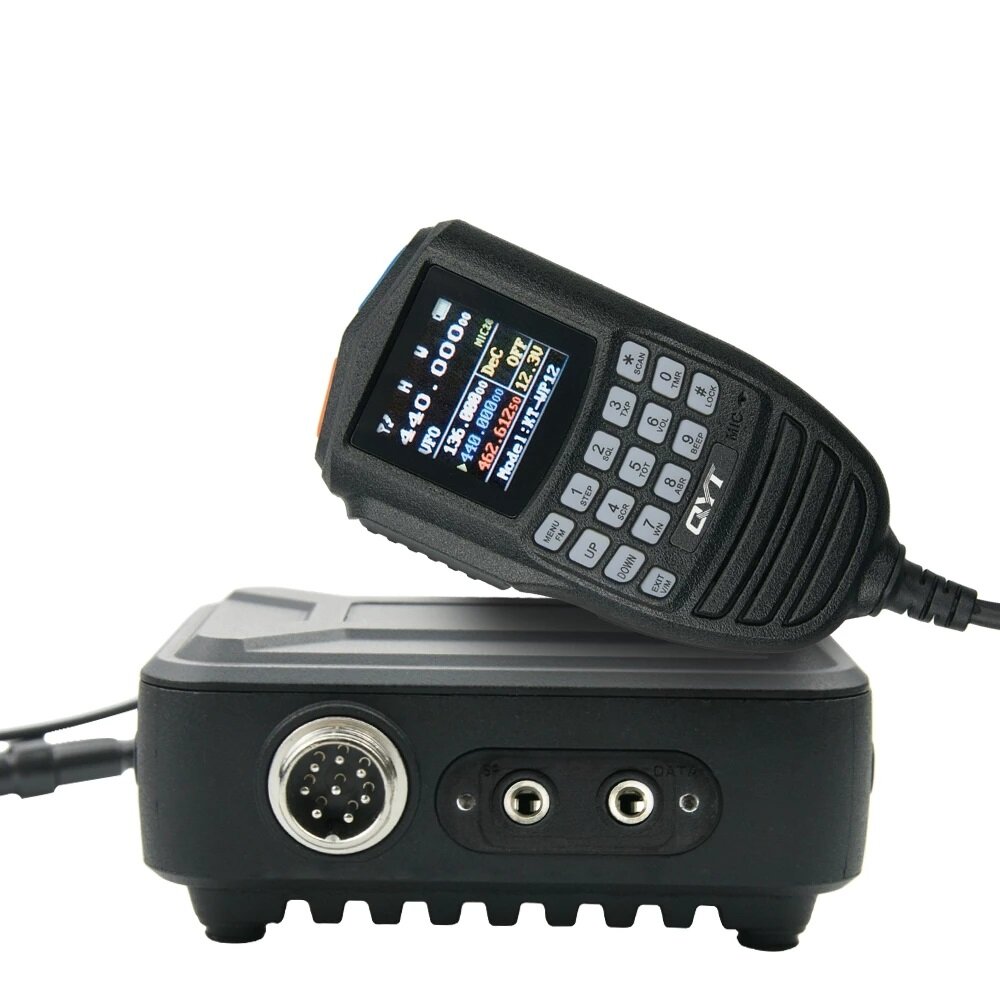 KT-WP12 25W 200 Kanalen Mini Mobiele Radio VHF UHF Dual Band Auto Ham Radio Transceiver: