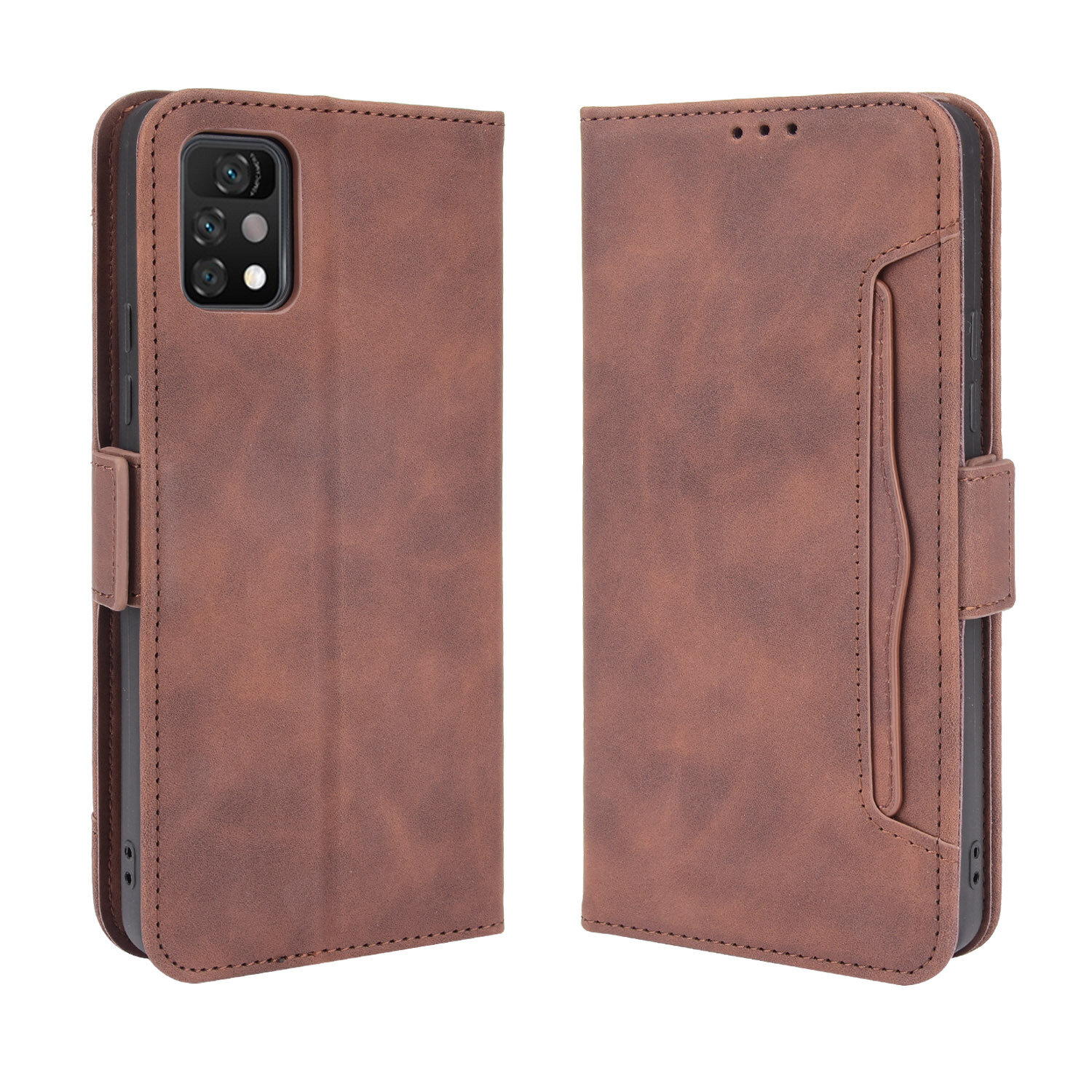 

Bakeey for Umidigi A11 Pro Max Case Magnetic Flip with Multiple Card Slot Wallet Folding Stand PU Leather Shockproof Ful